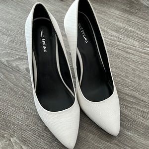 White Spring Shoes